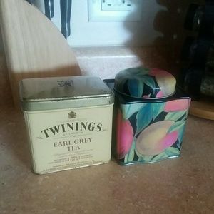 2 Tins Twinings Earl Grey Full Loose Tea Fruits